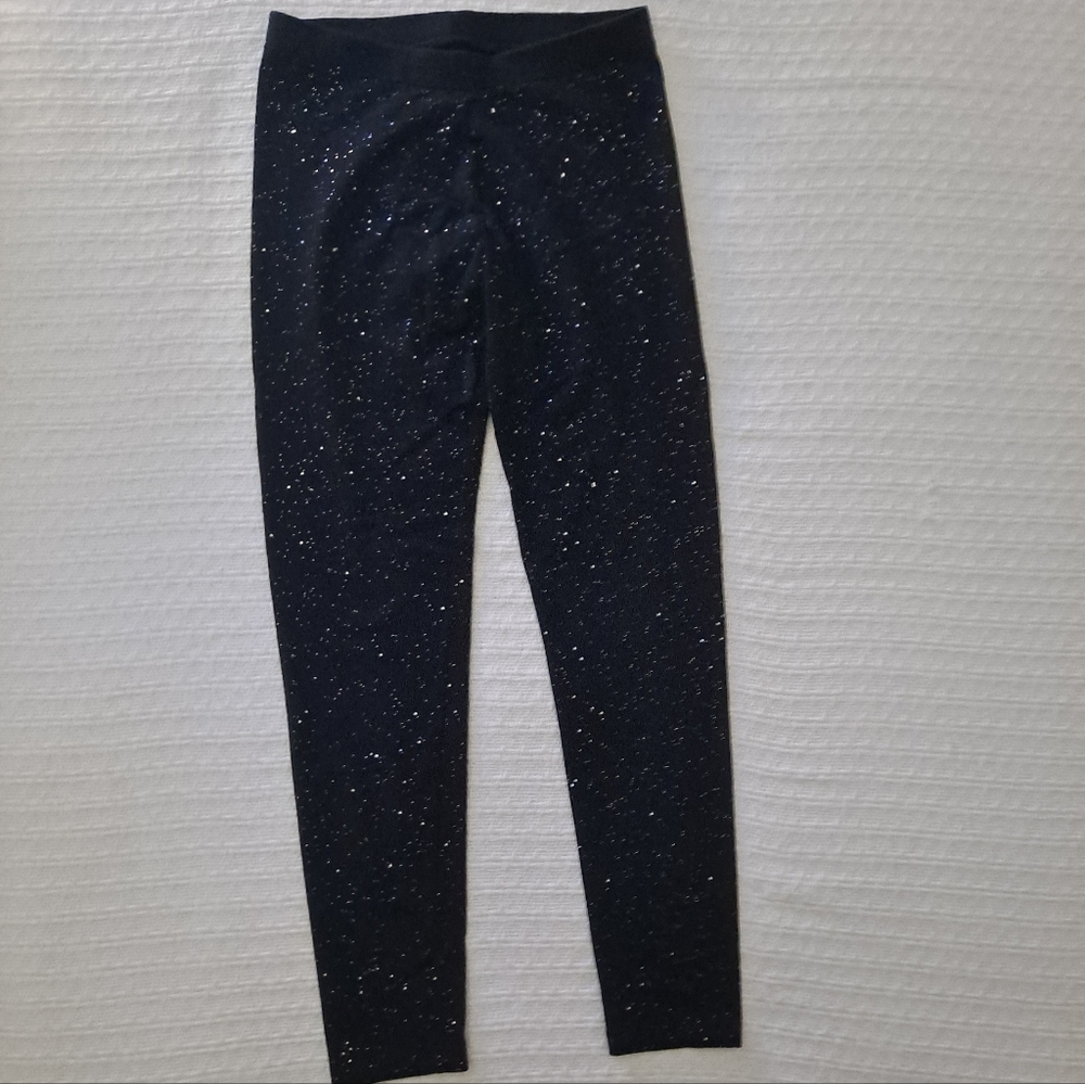 Cat & Jack Sparkle Black Leggings